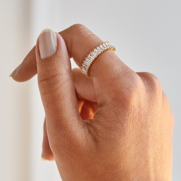 Baublebar Mini Alidia Cubic Zirconia Ring - Picture 3 of 8